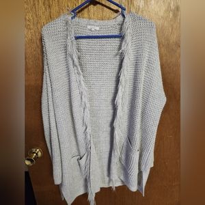 Fringe cardigan